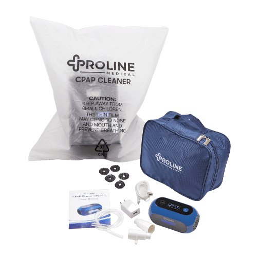 Triple zone CPAP sanitizer
