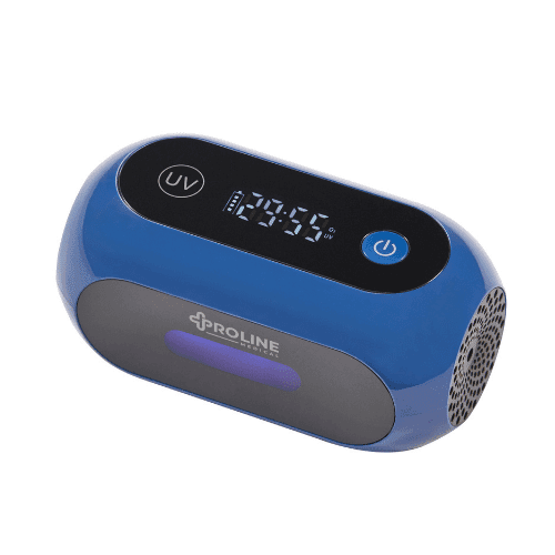 Triple zone CPAP sanitizer