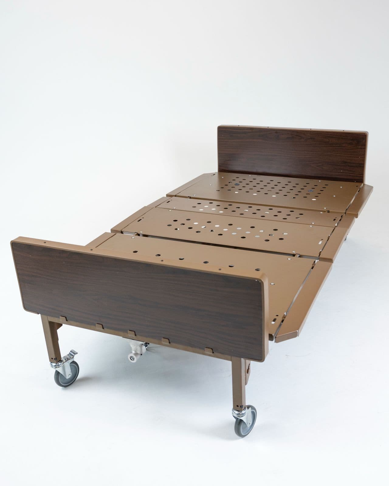 42” Bariatric Full Electric Bed, Solid Deck,600Lb Weight Cap