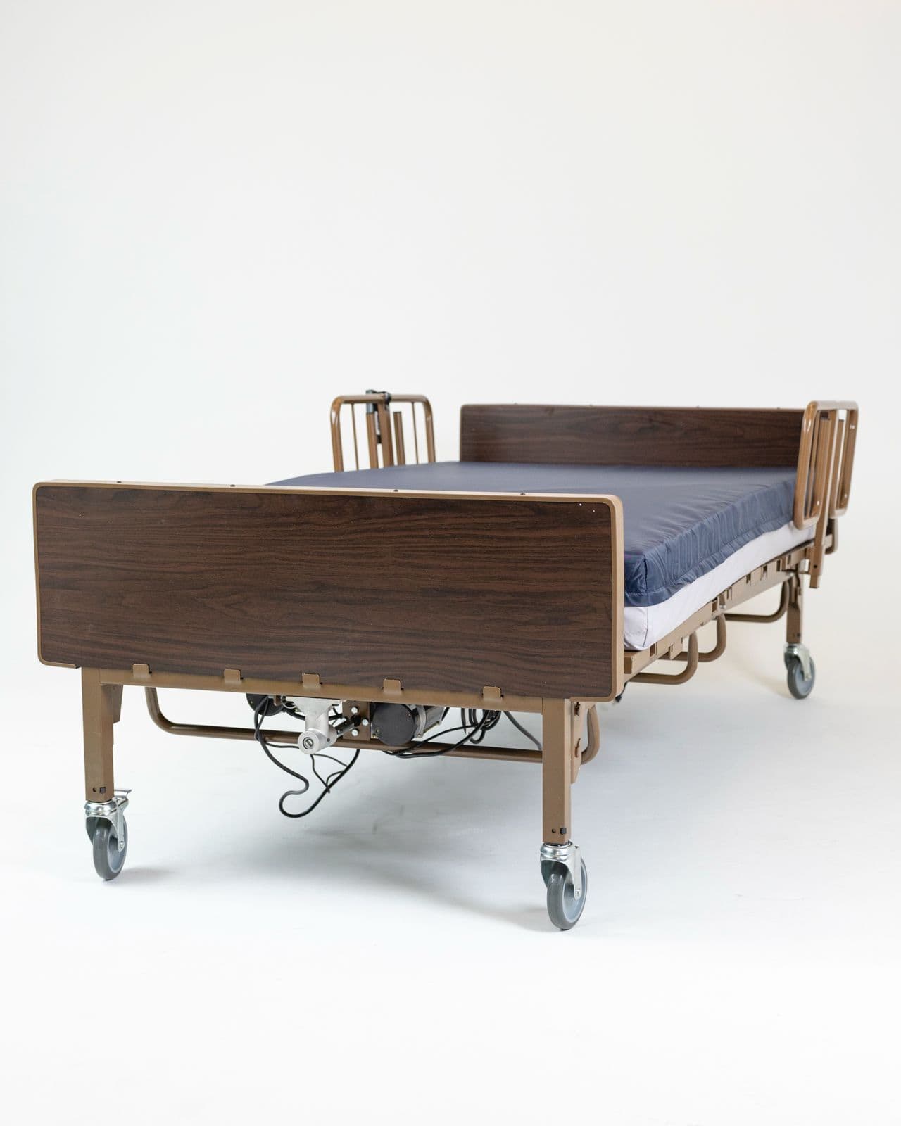 42” Bariatric Full Electric Bed, Solid Deck,600Lb Weight Cap