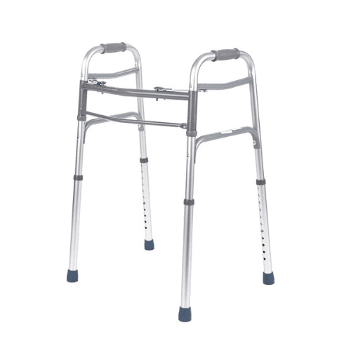 Universal Height Adjustable Two Button Walker