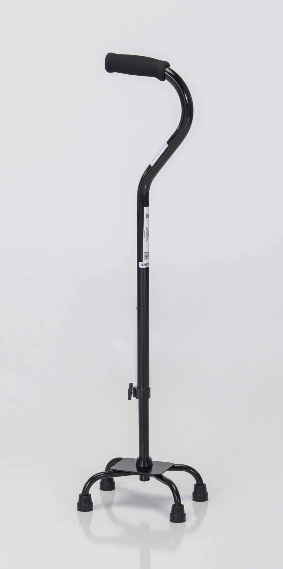 Small Base Quad Canes, 250Lb Weight Cap, Black
