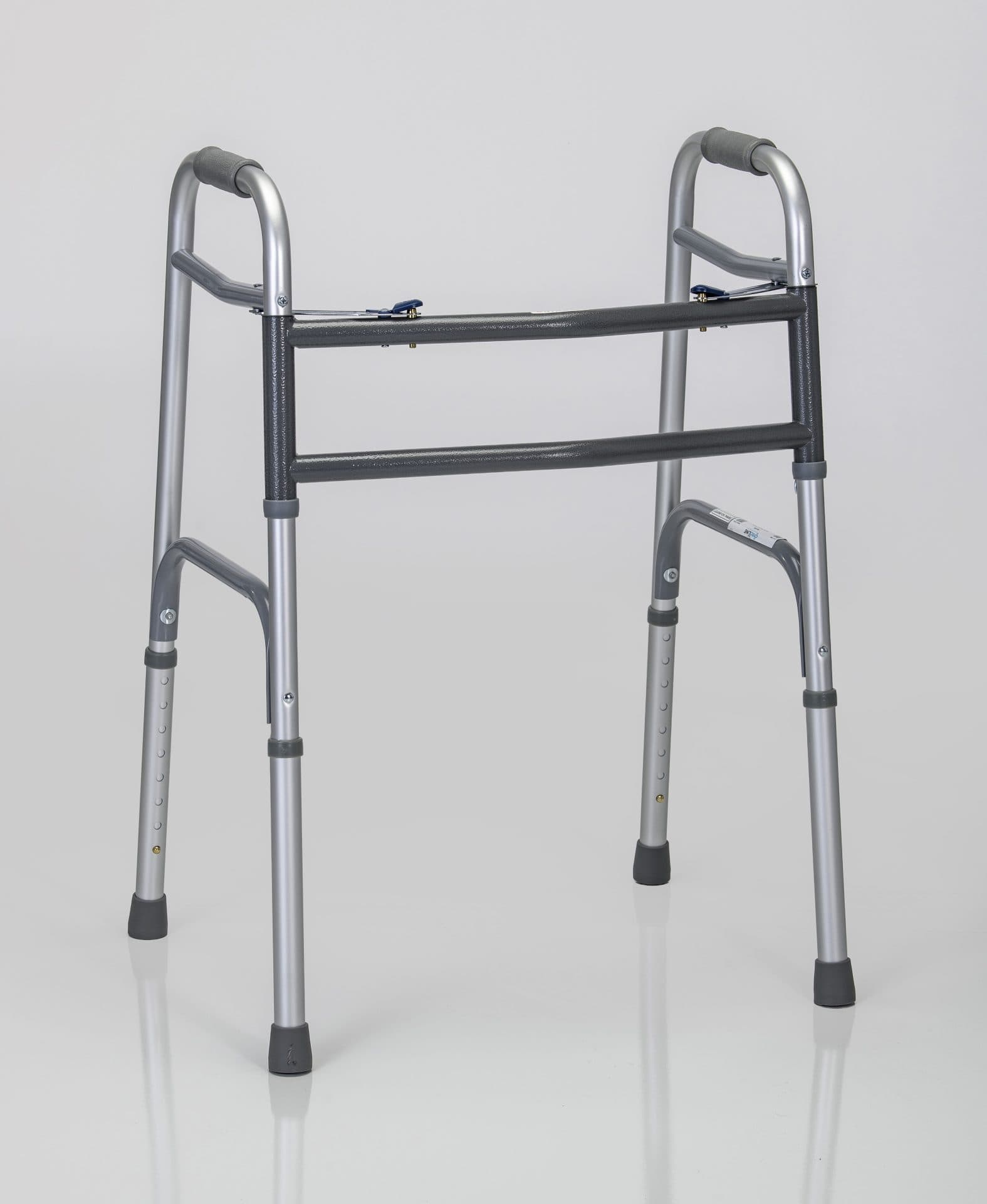 Bariatric two Button Walker, 500Lb Weight Cap