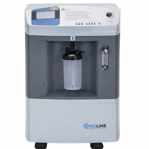 5 Liter Oxygen Concentrator, >45dba, Weights 37Lbs