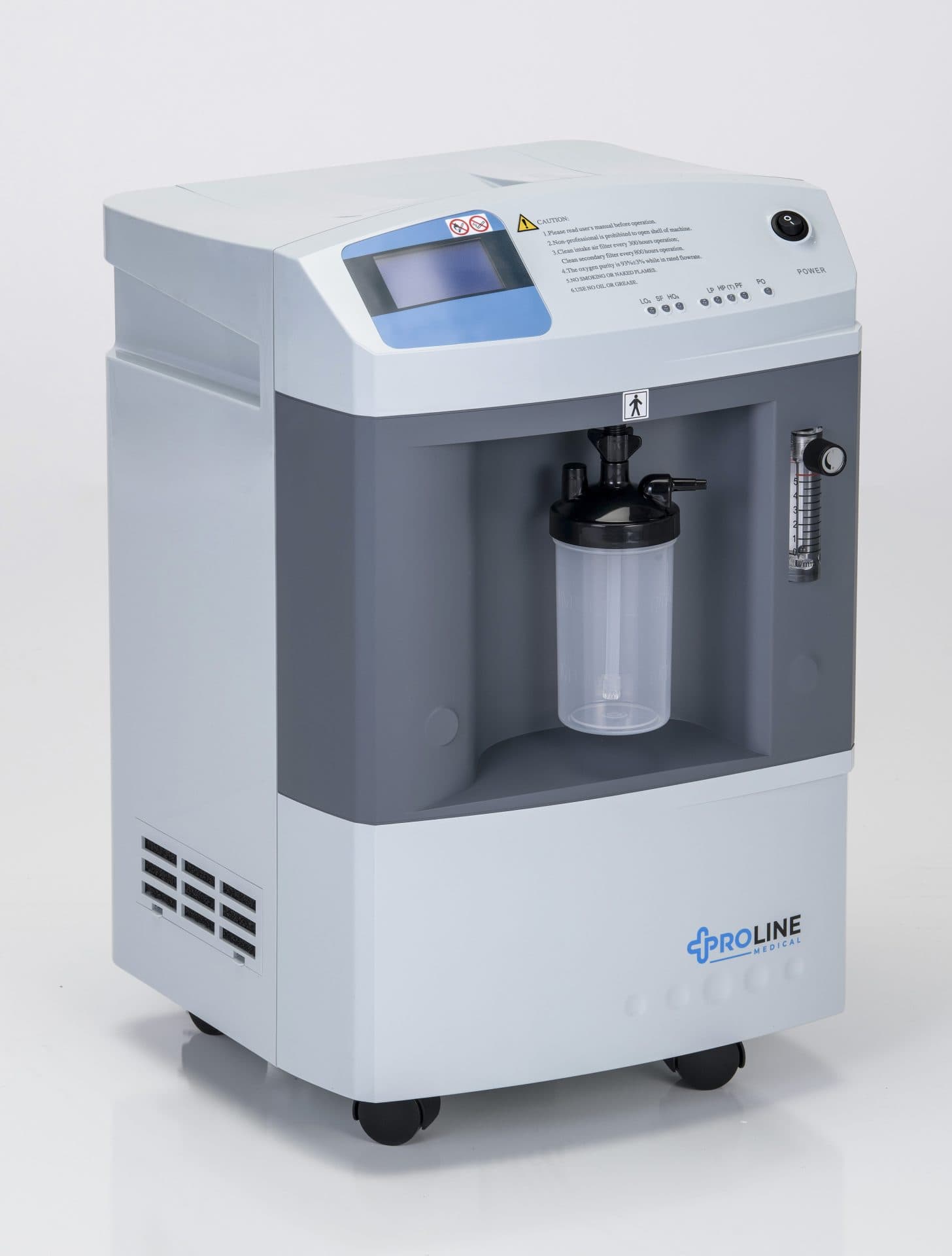 5 Liter Oxygen Concentrator, >45dba, Weights 37Lbs